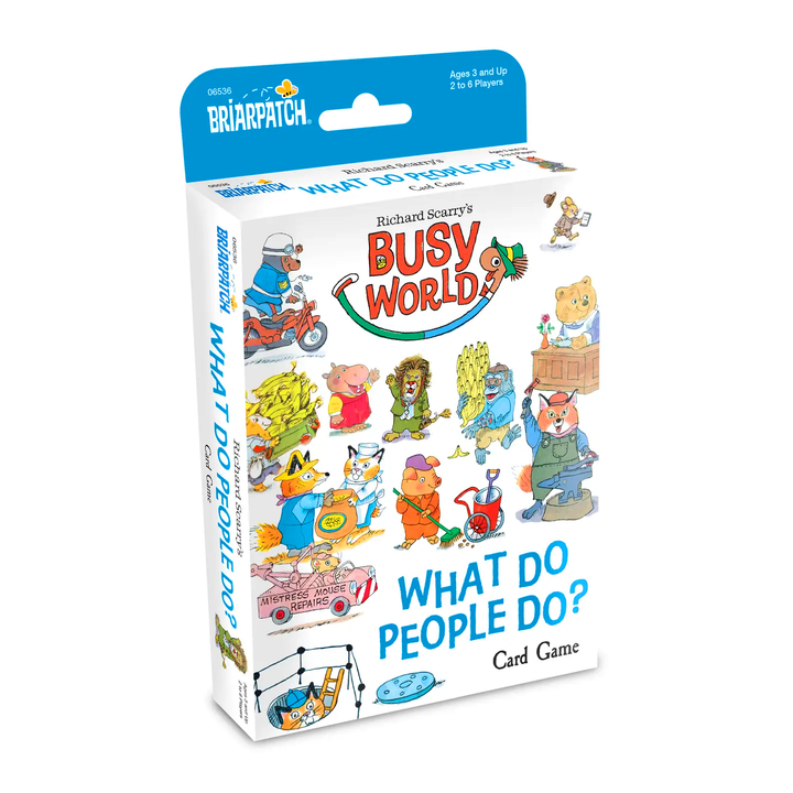 Richard Scarry What Do People Do? Card Game