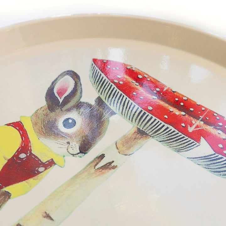 NEW Richard Scarry® - Nicholas Bunny Large Vintage-Style Round Tray