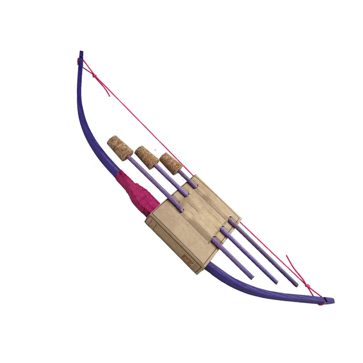 NEW Wooden Colorful Bow and Arrow Camelot- Available in 4 Colors!