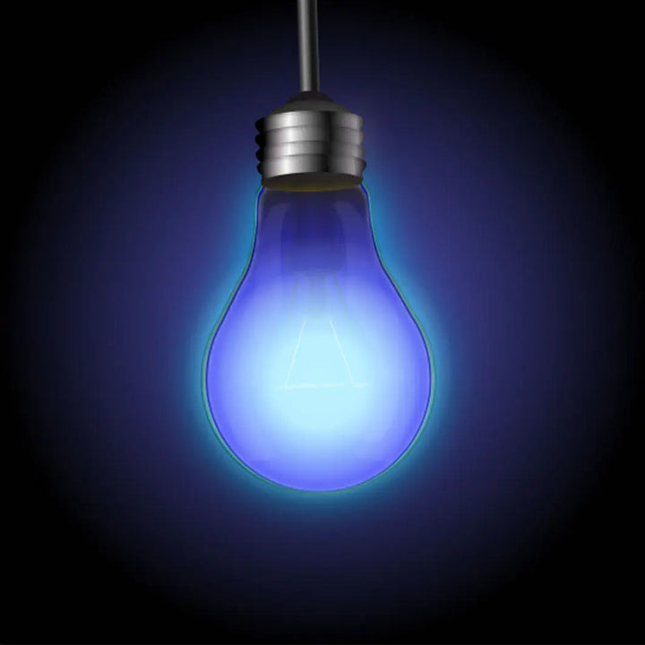Phosphorescent Powder in Scientific Test Tube