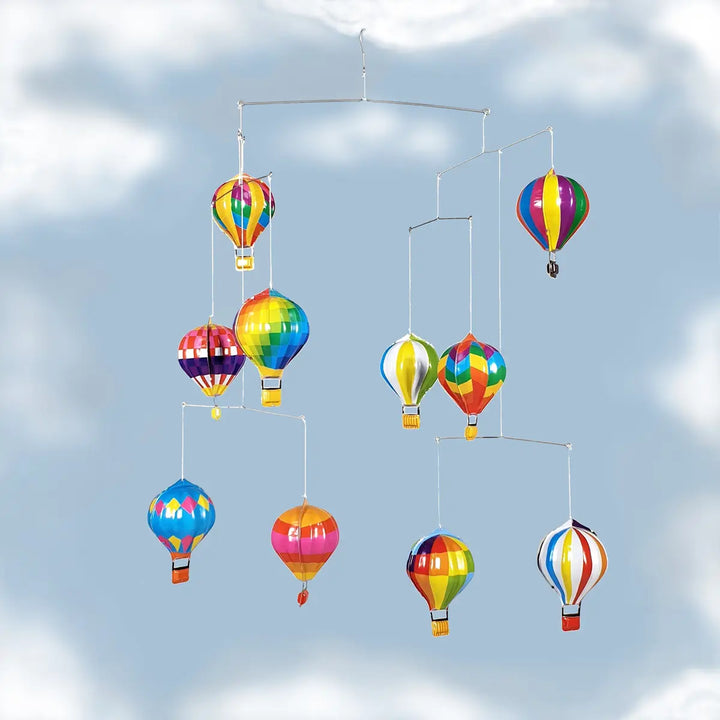 NEW Mobile Tin Retro Hot Air Balloon - Version 2