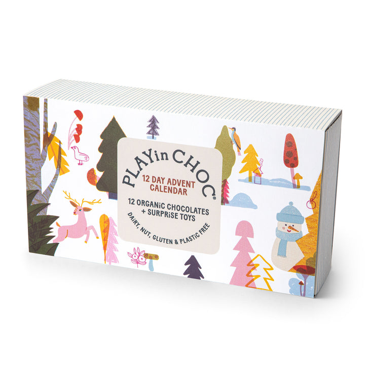 Organic Chocolate 12 Day Christmas Advent Calendar