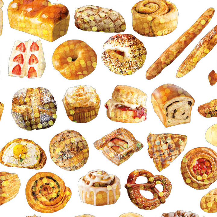 NEW Japanese 40 Pc. Sticker Set- Bakery