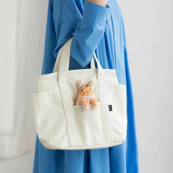 Rabbit Zipper Pouch Bag