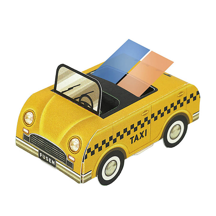 Japanese Sticky Notes - Taxi Car