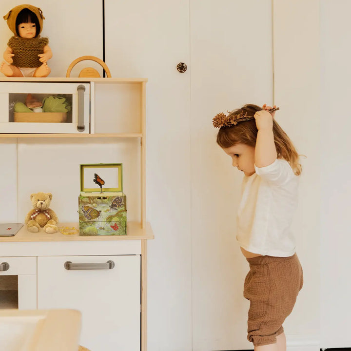 Monarchs Butterfly Music Jewelry Box