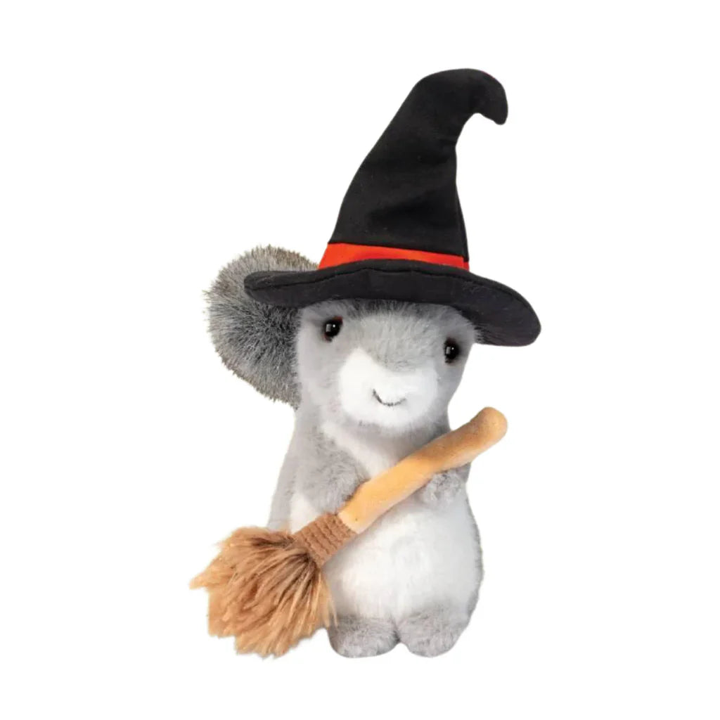 Squirrel Witch with Broom