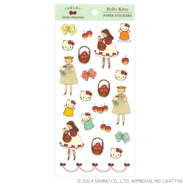 Kurahashi Rei x Hello Kitty Sticker Sheets- #3
