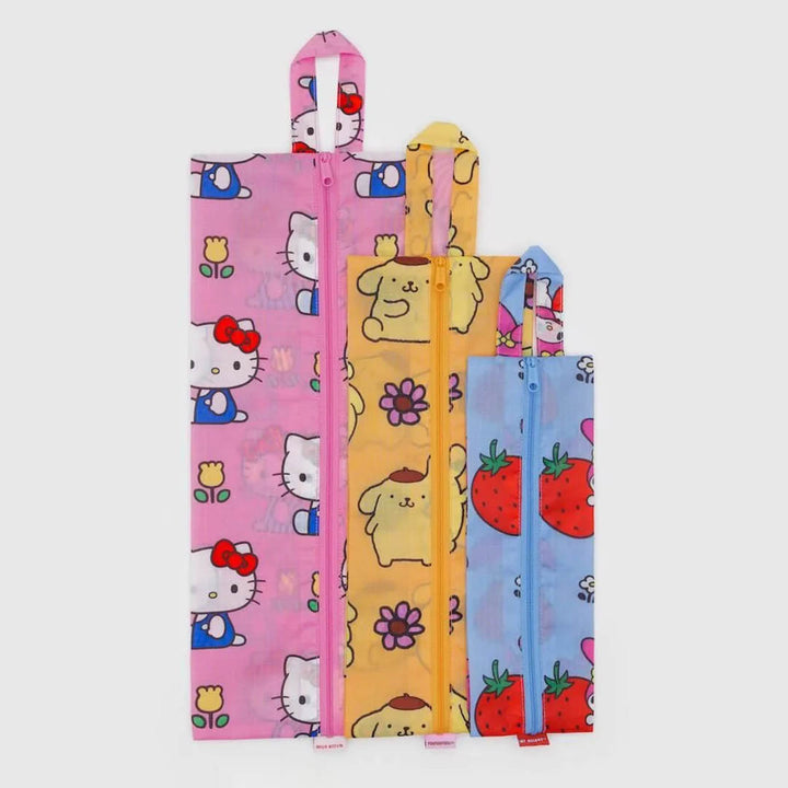 3D Zip Set-  Hello Kitty and Friends Florals