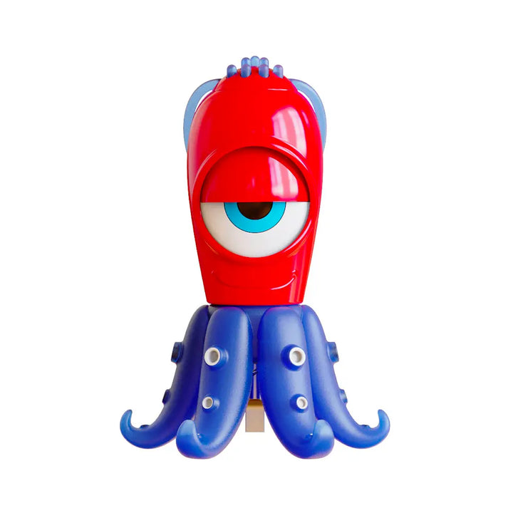 Octopus Flat Screwdriver "Ollie" Red