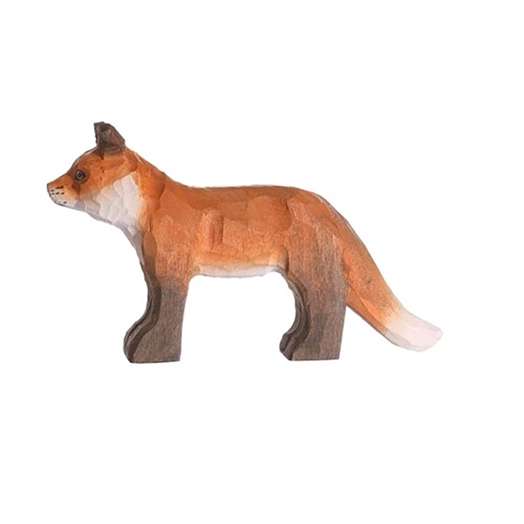 Wooden Red Fox Animal Toy