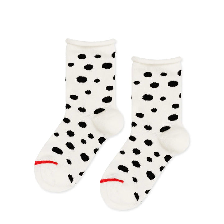 Mini Dalmatian Crew Socks