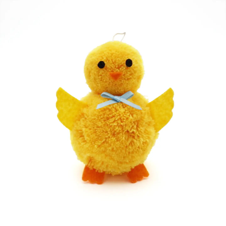 NEW - MADE IN USA Pom Pom Retro Ornaments