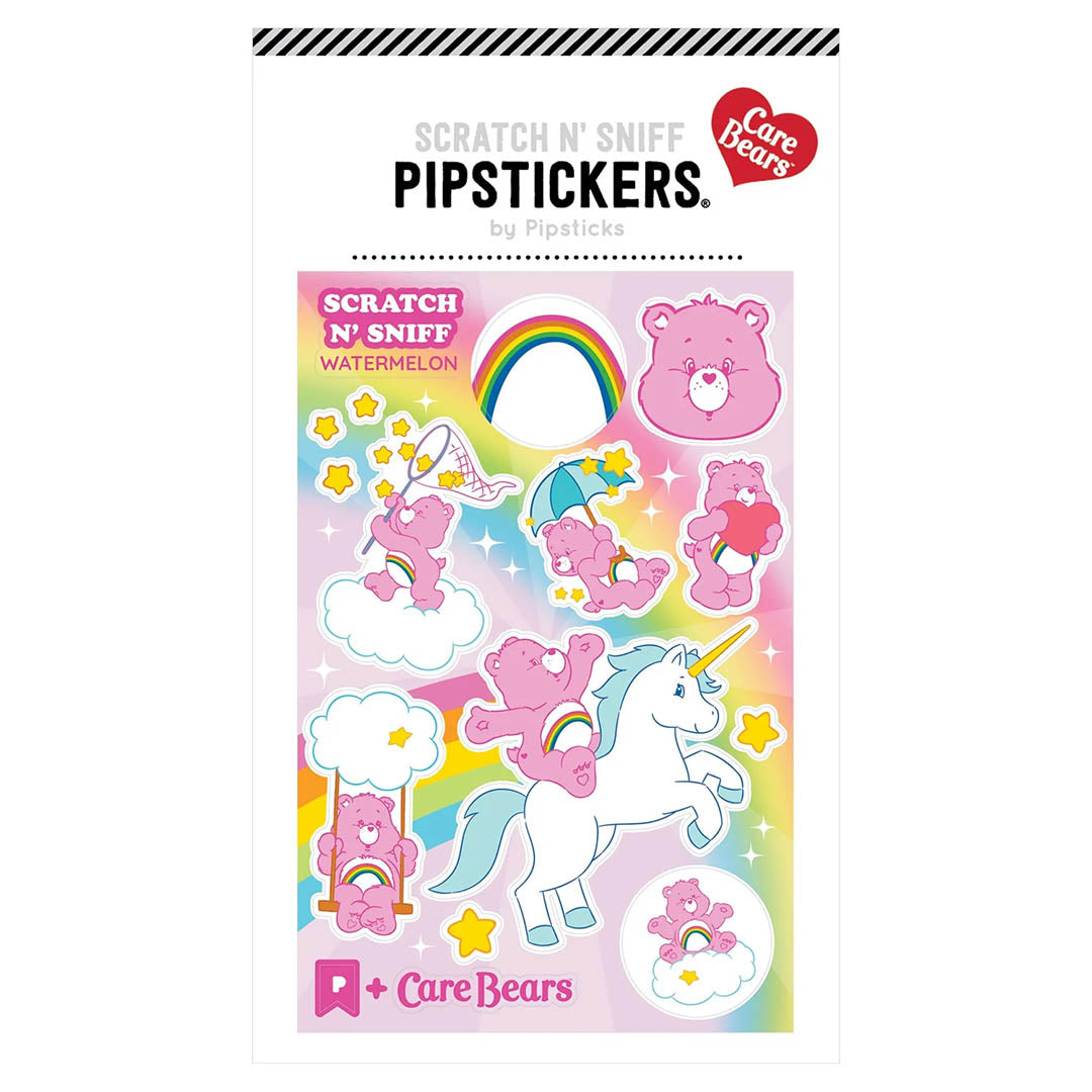 Care Bears Sending Cheer Bear Scratch n Sniff Stickers