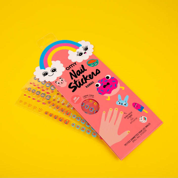 NEW 200 Kawaii Nail Stickers