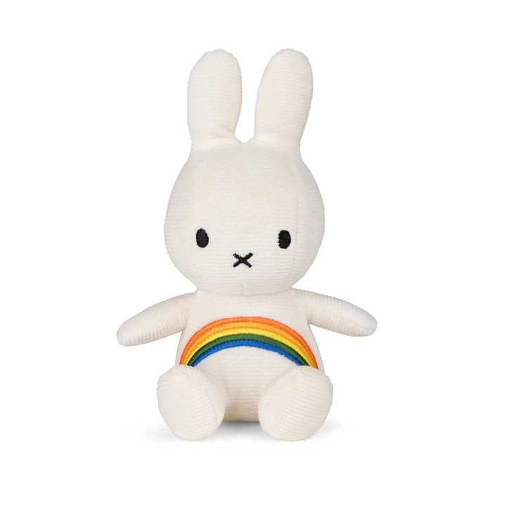 NEW Miffy Rainbow Embroidered  7" Doll