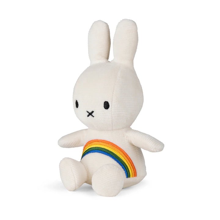 NEW Miffy Rainbow Embroidered  7" Doll