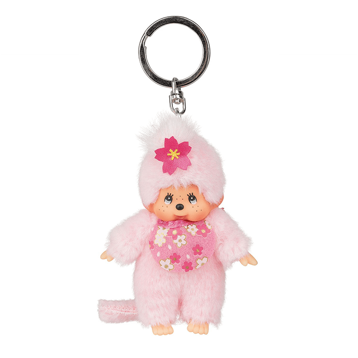 NEW Monchhichi Sekiguchi Keychain- Limited Cherry Blossom