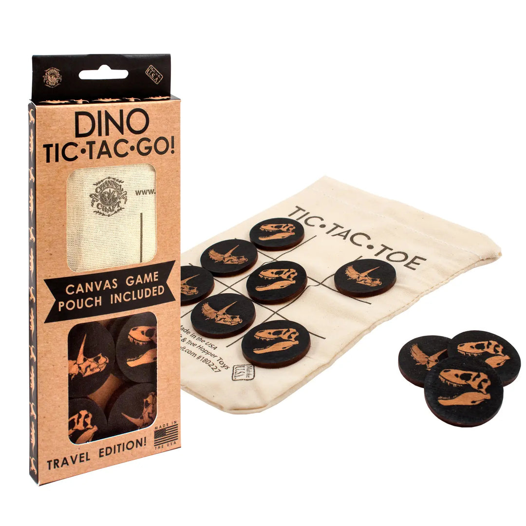 Dinosaurs Travel Tic-Tac-Toe Game Set