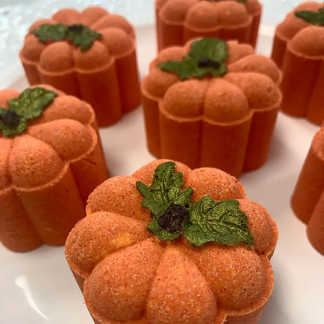 Pumpkin Mini Bath Bomb Halloween