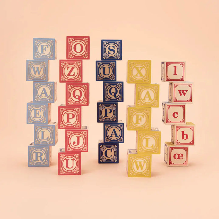 NEW French ABC Blocks