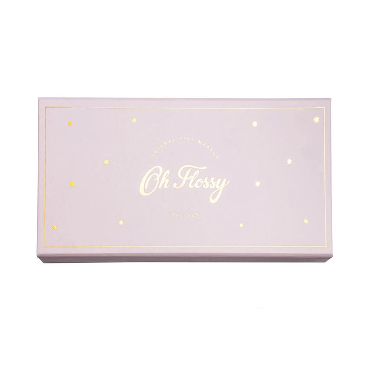 Oh Flossy Deluxe Makeup Set - Soft Pink with Sparkles