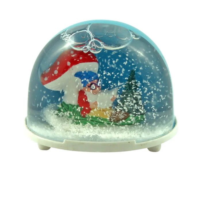 Snow Globe - Dwarf and Toadstool Mushroom