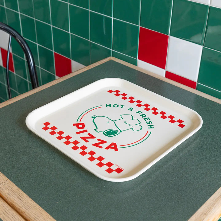 NEW Retro Snoopy Pizza Tray