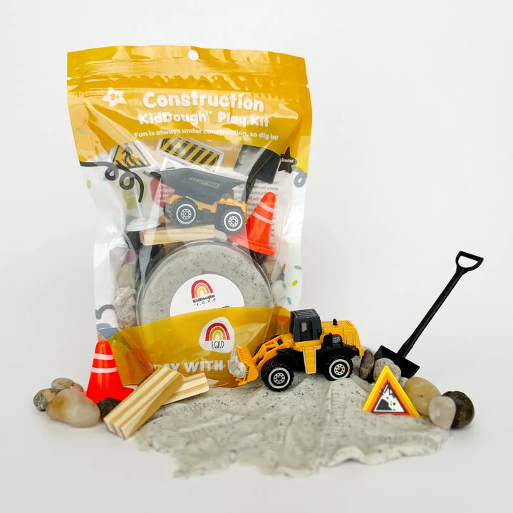 Scented Natural Sensory Play Dough Kit- Construction (Cookies 'n Cream)