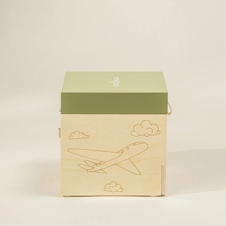 Wooden Musical Souvenir Box - Travel