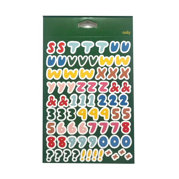 Stickiville Stickers X Suzy: Alphabet