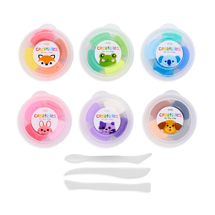 NEW Creatibles D.I.Y. Air-Dry Clays Kit