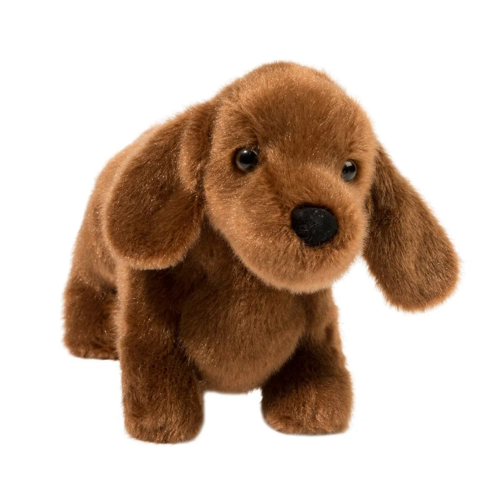 Dilly Dachshund Pup Stuffed Animal Plush- Small