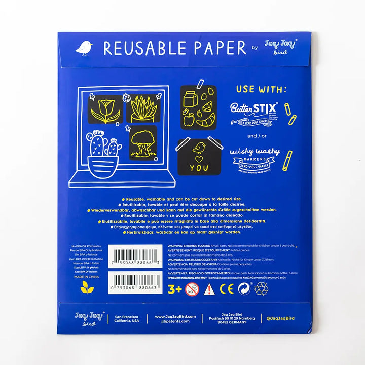 Reusable & Erasable Paper (10 Pack)