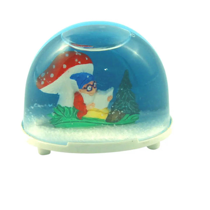 Snow Globe - Dwarf and Toadstool Mushroom