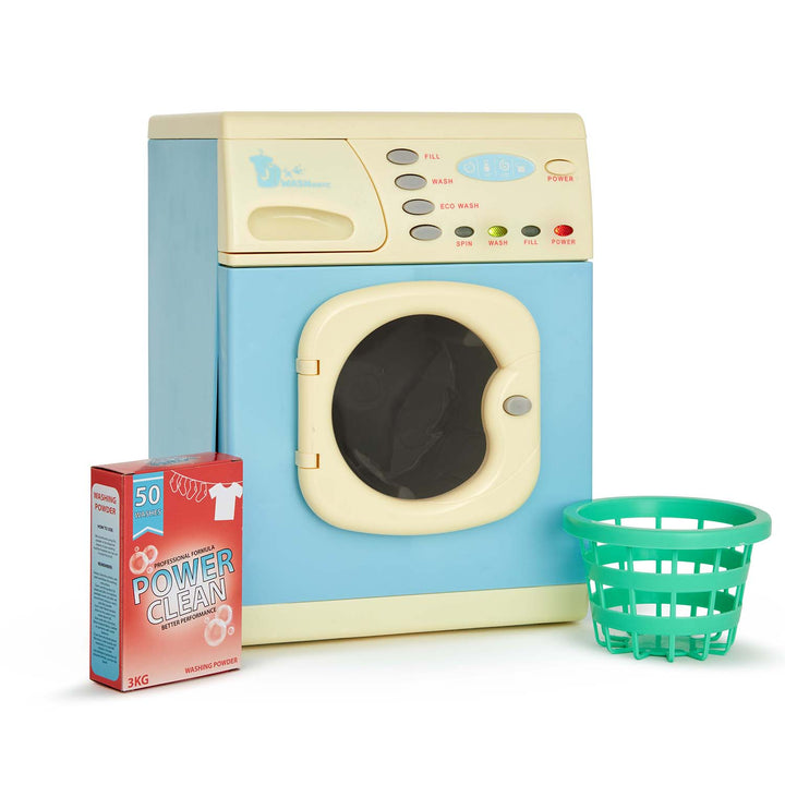 Retro 80's Vibe Electronic Washer- Blue