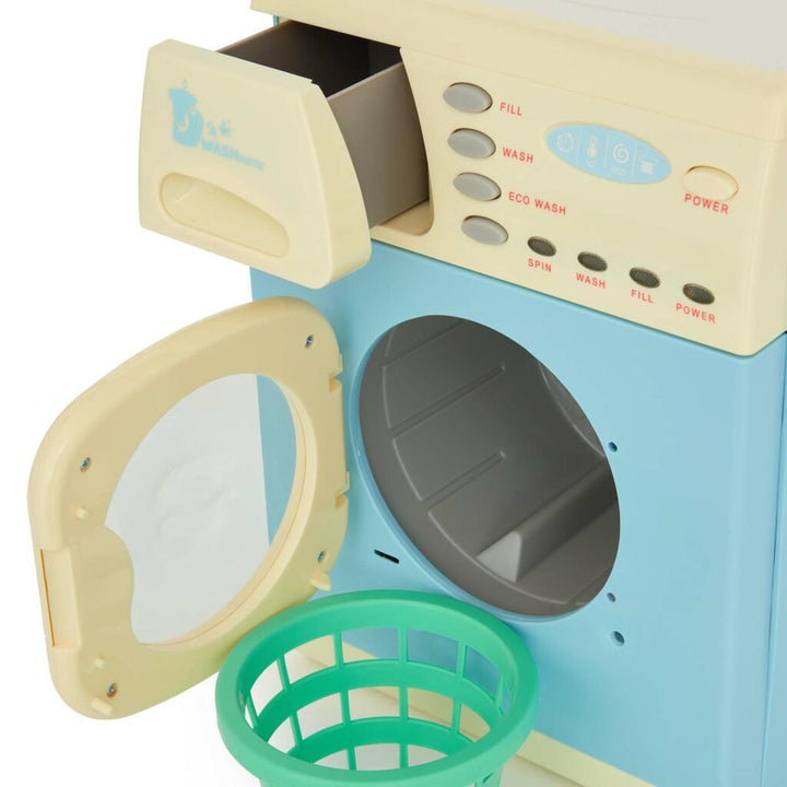 Retro 80's Vibe Electronic Washer- Blue