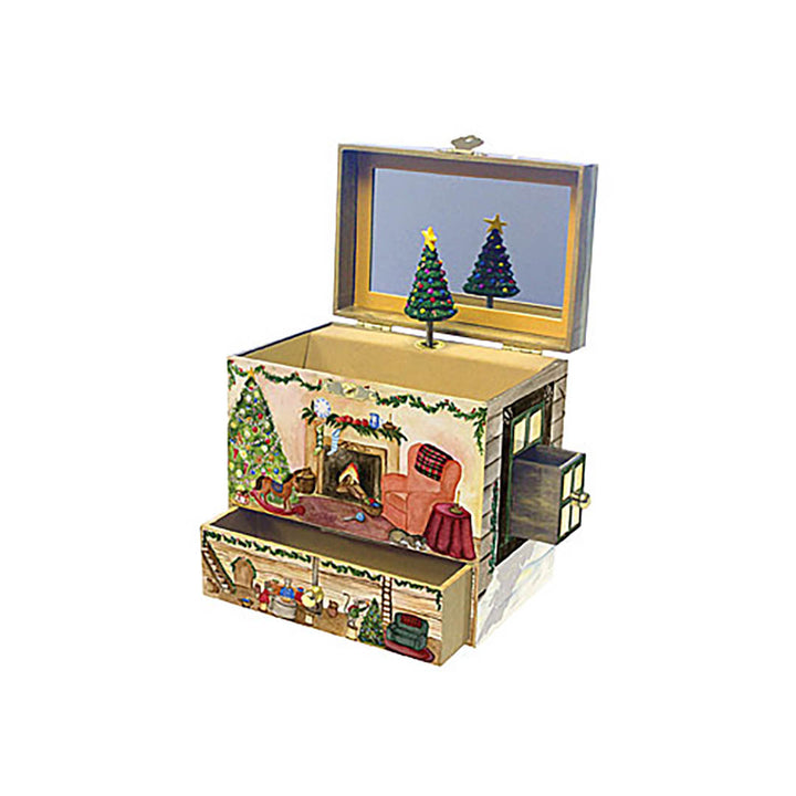 Christmas Musical Jewelry Box
