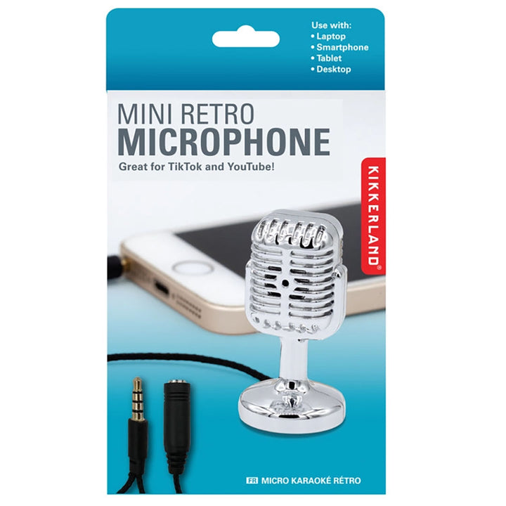 Retro Mini Microphone