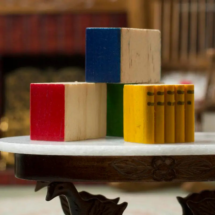 Dollhouse Miniatures:  Miniature Books - Pack of 4 Mini Books