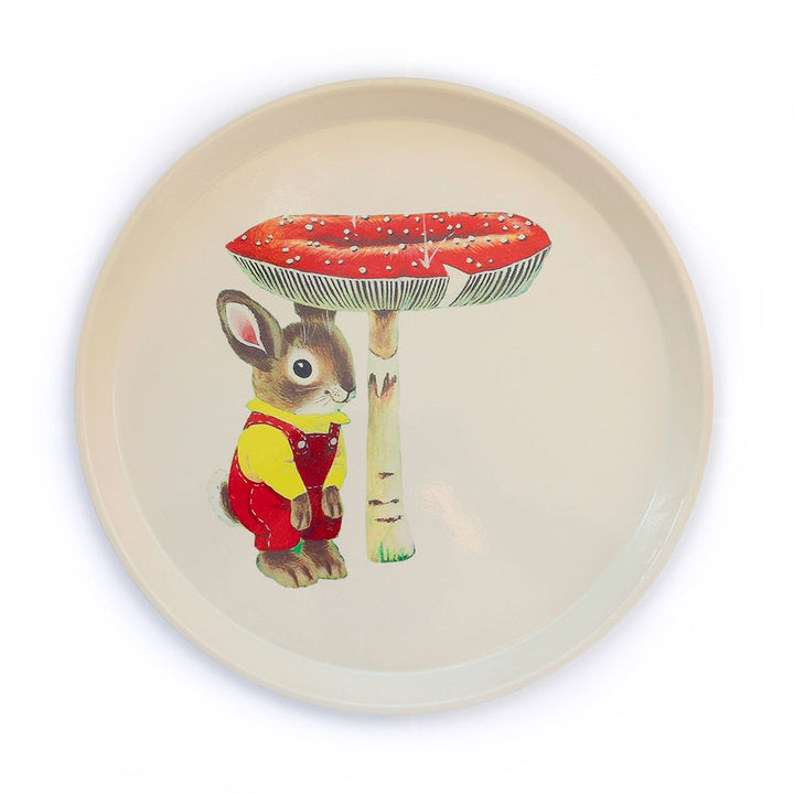 NEW Richard Scarry® - Nicholas Bunny Large Vintage-Style Round Tray
