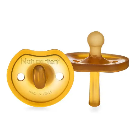 Natursutten's Natural Rubber Orthodontic Pacifier with Butterfly Shield