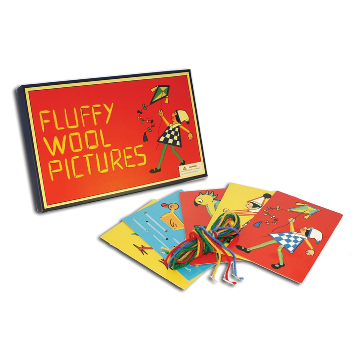 Retro Fluffy Wool Pictures Kit