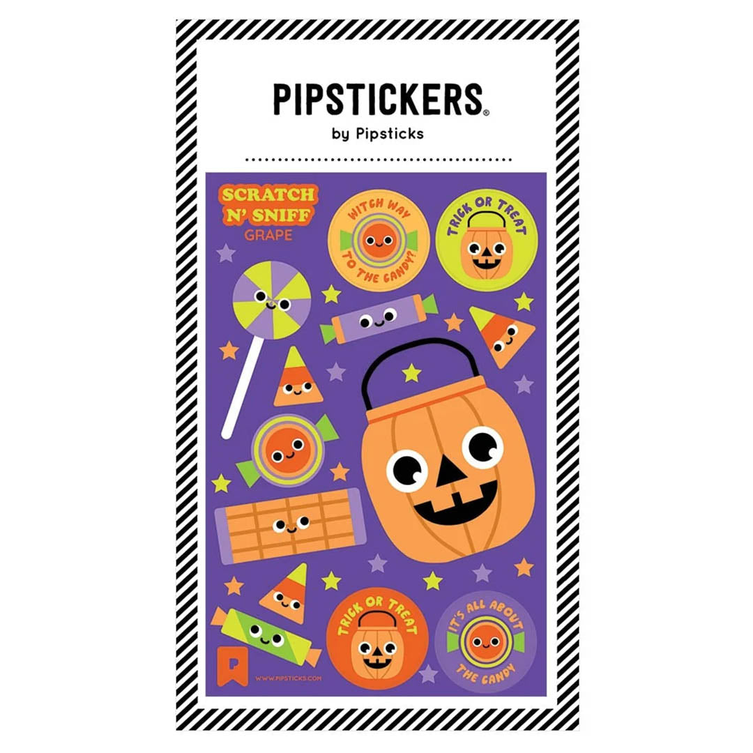 Treat & Sweets Scratch 'n Sniff Halloween Stickers