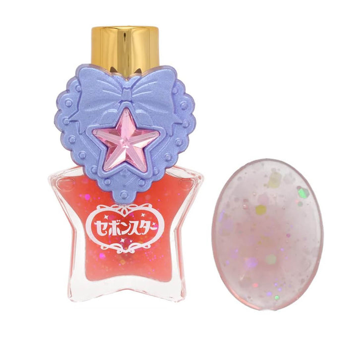 Star Water Based Nail Polish with Ring - Lace Ribbon