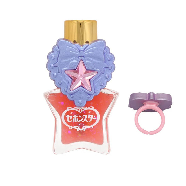 Star Water Based Nail Polish with Ring - Lace Ribbon