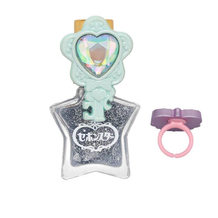 Star Water Based Nail Polish with Ring - Star Ribbon Key