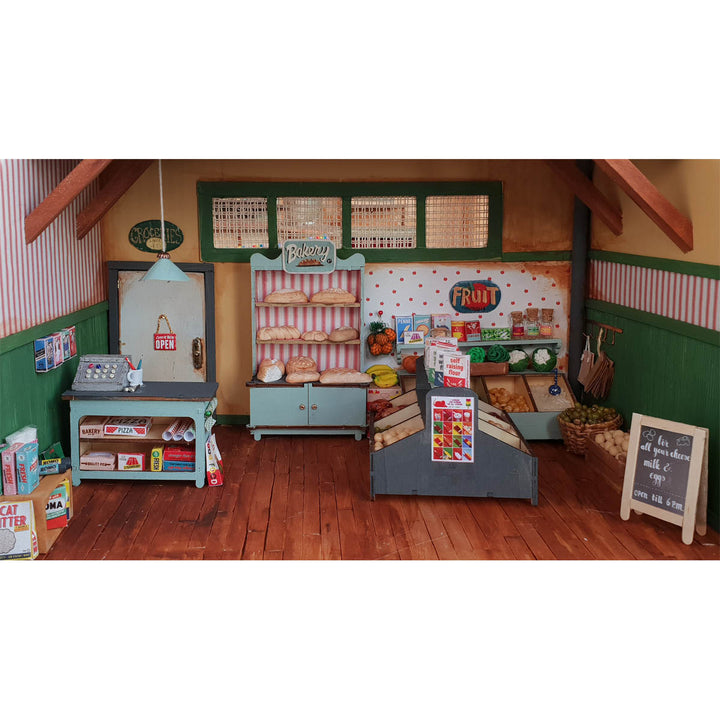 NEW Mouse Mansion Wooden DIY Furniture Kits- Market Shop