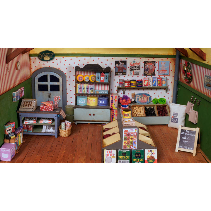 NEW Mouse Mansion Wooden DIY Furniture Kits- Market Shop