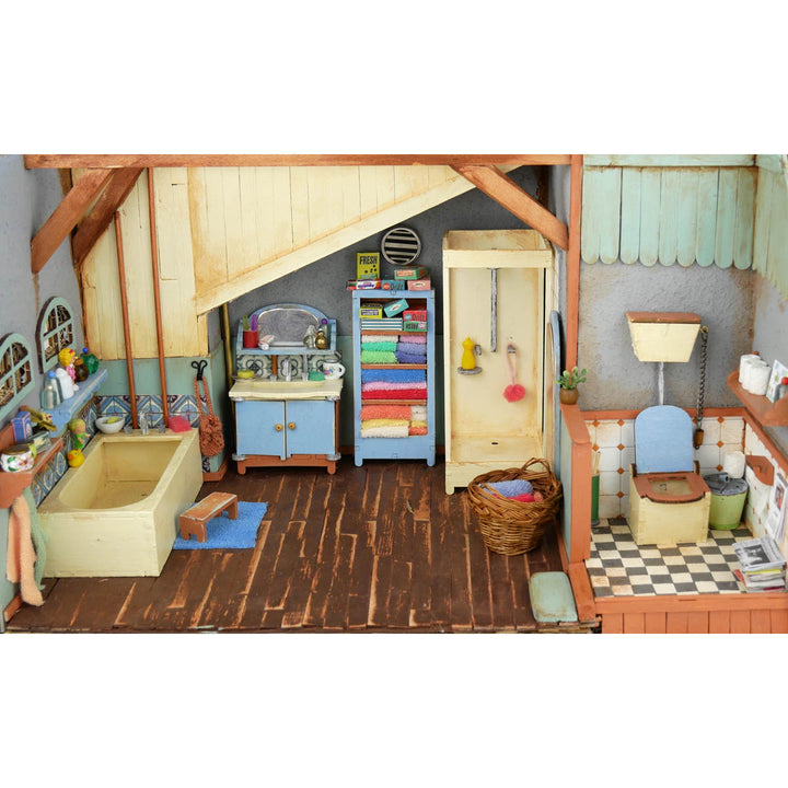 NEW Mouse Mansion Wooden DIY Furniture Kits- Bathroom
